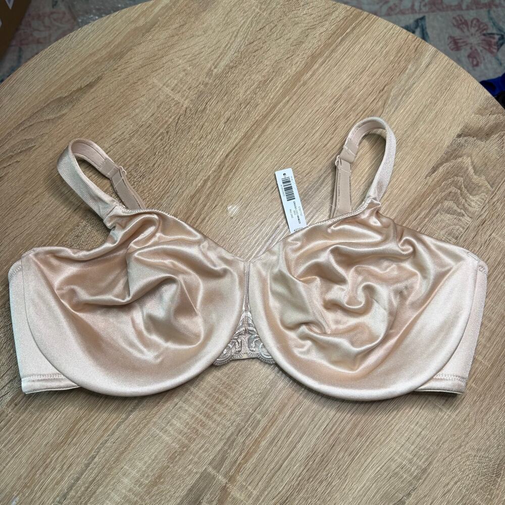 NWT Soma womens sensuous sides minimizer 3inch 42DDD pale sand